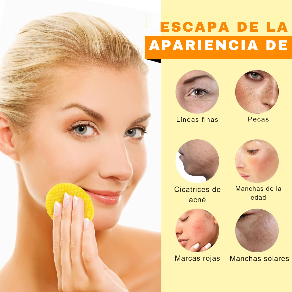 Almohadillas Limpiadoras de CURCUMA